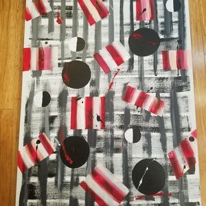 CANVAS "CHILI PEPPER 2" WALL PAINTING